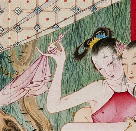 陕县-迫于无奈胡也佛画出《金瓶梅秘戏图》，却因此成名，其绘画价值不可估量